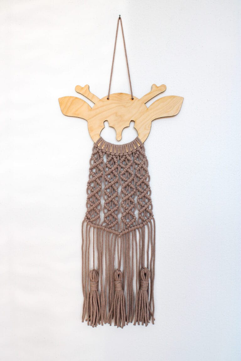 Macrame detská dekorácia