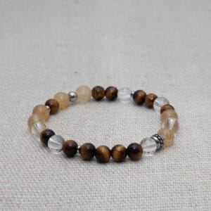 Kategória výrobkov 14 handmade damsky pansky elasticky naramok z polodrahokamov mineralov kristalovy sen mayak 01
