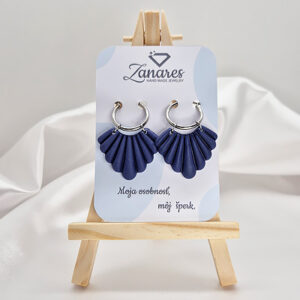 Kategória výrobkov 13 Nausnice Romana Navy Blue 400
