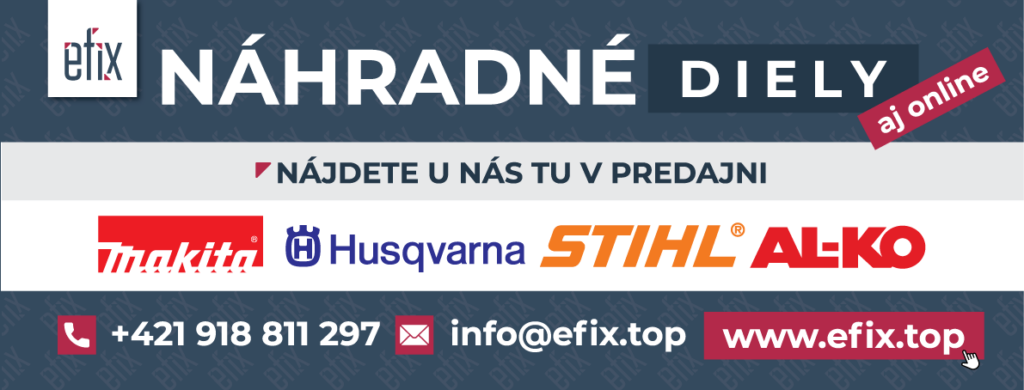 EFIX – Náhradné diely, ktoré dáva jú nášmu náradiu druhý dych 1 plachta efix