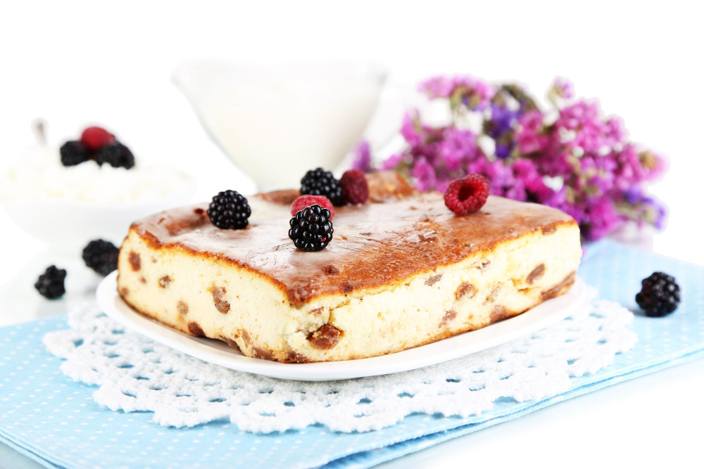 tvarohový koláč - recept tvarohový koláč - recept