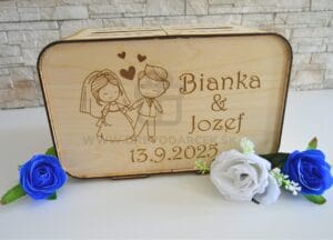 Kategória výrobkov 10 Drevena Svadobna pokladnicka na penazne dary obalky