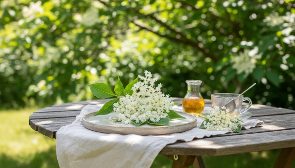 Bazový sirup - prírodný poklad pre vašu domácu špajzu 1 recept na bazový sirup