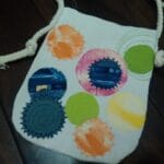 Ľanová taštička - číslo 041