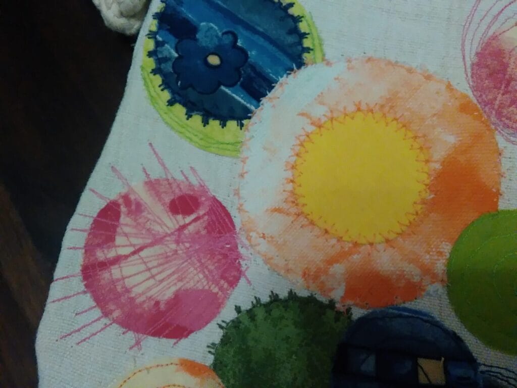 Ľanová taštička - číslo 041