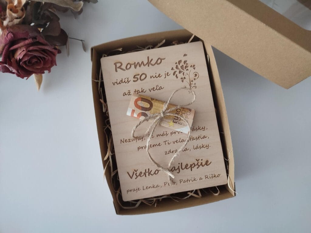 Ručne drevená tabuľka, prírodná, darček.