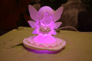 3d led nocna lampa vila s lotosovym kvetom detske naladove osvetlenie 1