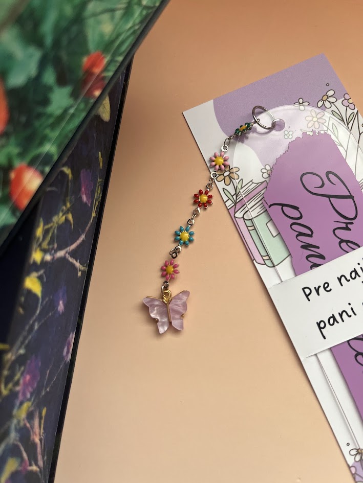Personalizovaná záložka do knihy - Darček pre pani učiteľky + Personalizovaný obal