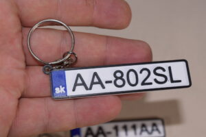 klucenka spz na mieru meno prezyvka firma alebo vlastny text 1