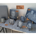 Personalizovaná gravírovaná fotografia na bridlici (rôzne veľkosti)
