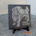 Personalizovaná gravírovaná fotografia na bridlici (rôzne veľkosti)