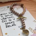 Talizman pre šťastie - srdce - rôzne farby + zlaté prevedenie