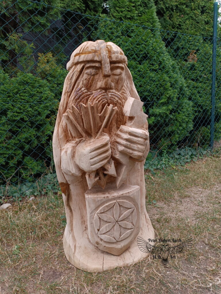 Perún - veľká socha Perúna