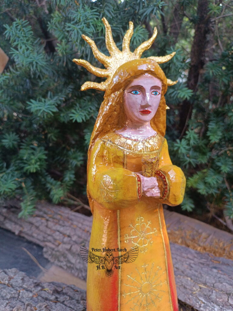 SAULE - bohyňa Slnka - Saule- Sun goddess