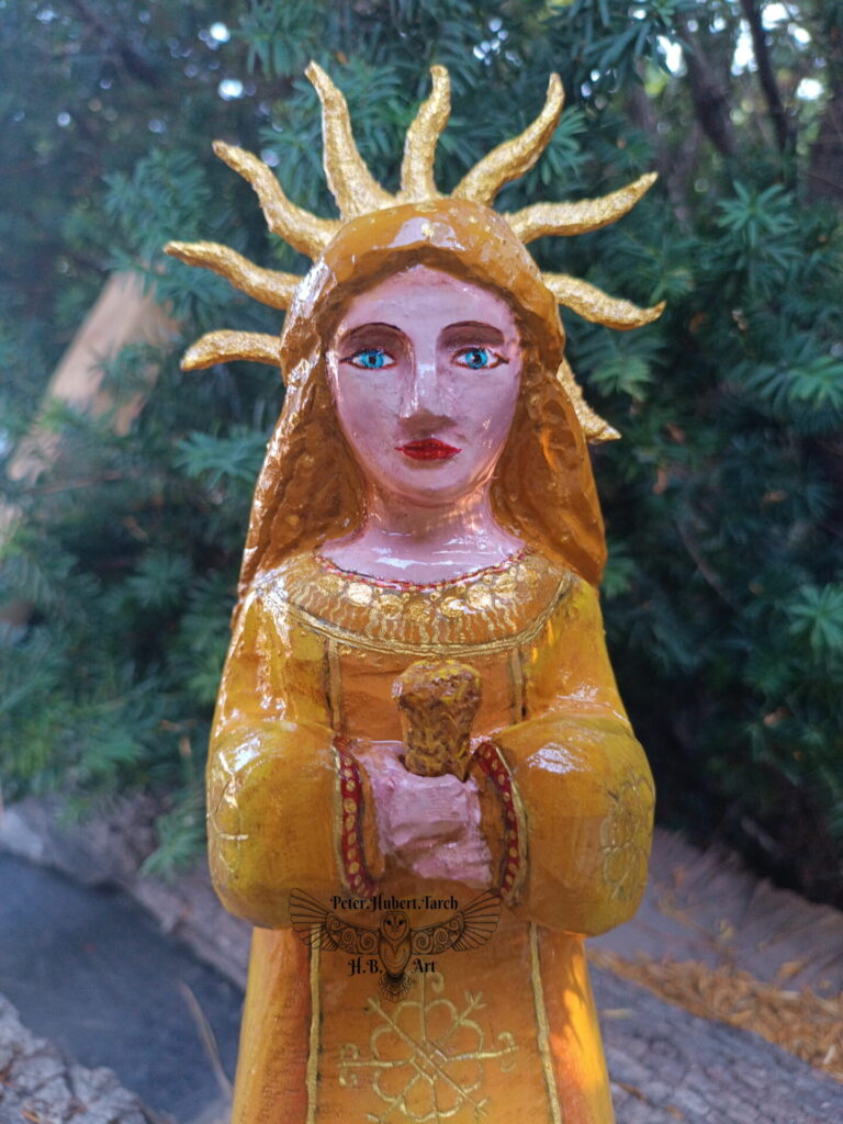 SAULE - bohyňa Slnka - Saule- Sun goddess