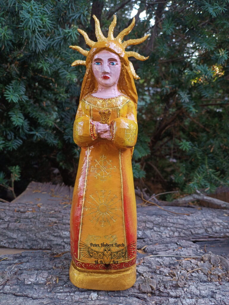 SAULE - bohyňa Slnka - Saule- Sun goddess