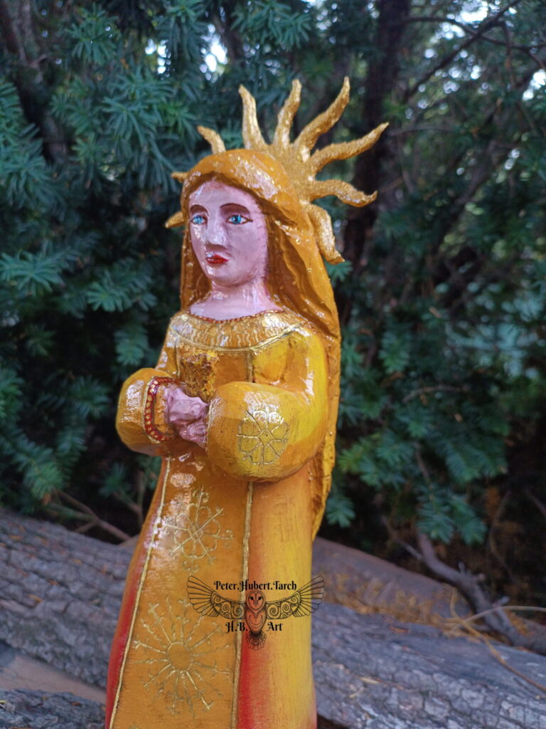 SAULE - bohyňa Slnka - Saule- Sun goddess