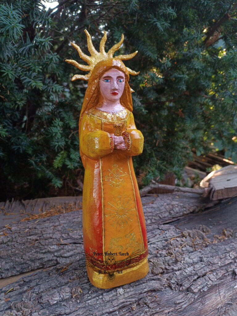 SAULE - bohyňa Slnka - Saule- Sun goddess