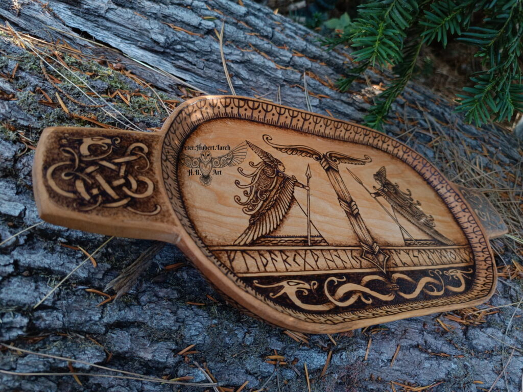 Vikingský podnos - Irminsul - Viking bowl - Valkyrie