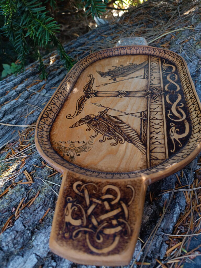 Vikingský podnos - Irminsul - Viking bowl - Valkyrie