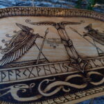 Vikingský podnos - Irminsul - Viking bowl - Valkyrie