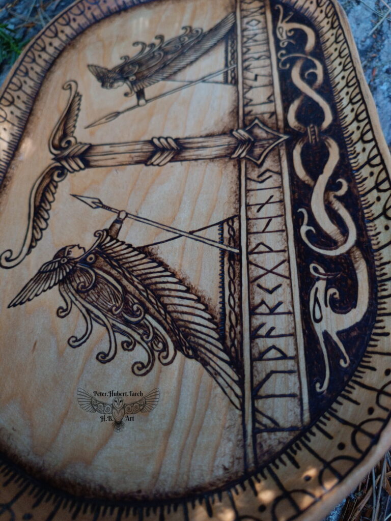 Vikingský podnos - Irminsul - Viking bowl - Valkyrie