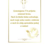 Hnedý perlový ruženec s menom
