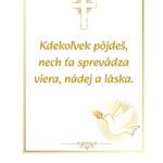 Perlový set ku krstu – ruženec s menom a náramok s menami detí