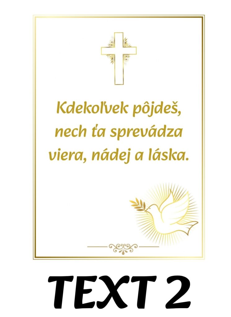 Perlový set ku krstu – ruženec s menom a náramok s menami detí