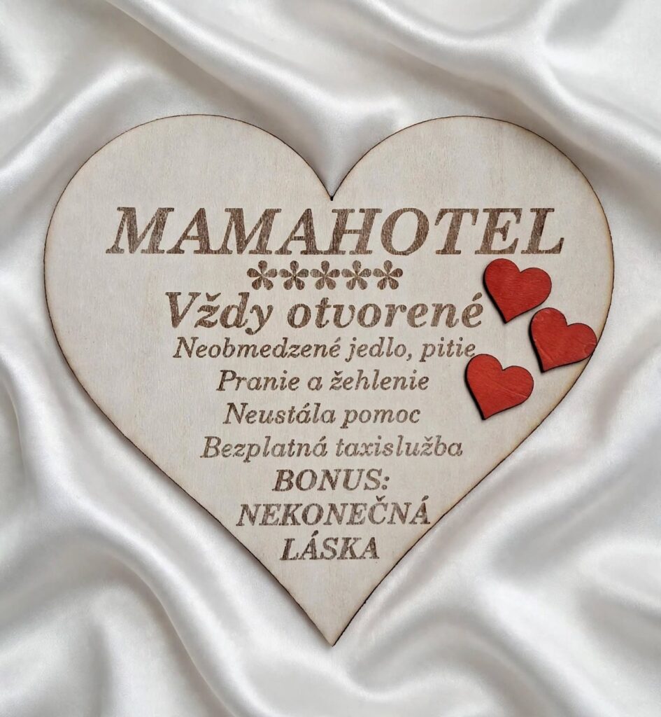Dekorácia MAMAHOTEL, alebo HOTEL BABKA