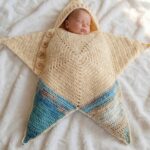 Hviezdicový spací vak pre novorodenca - star cocoon